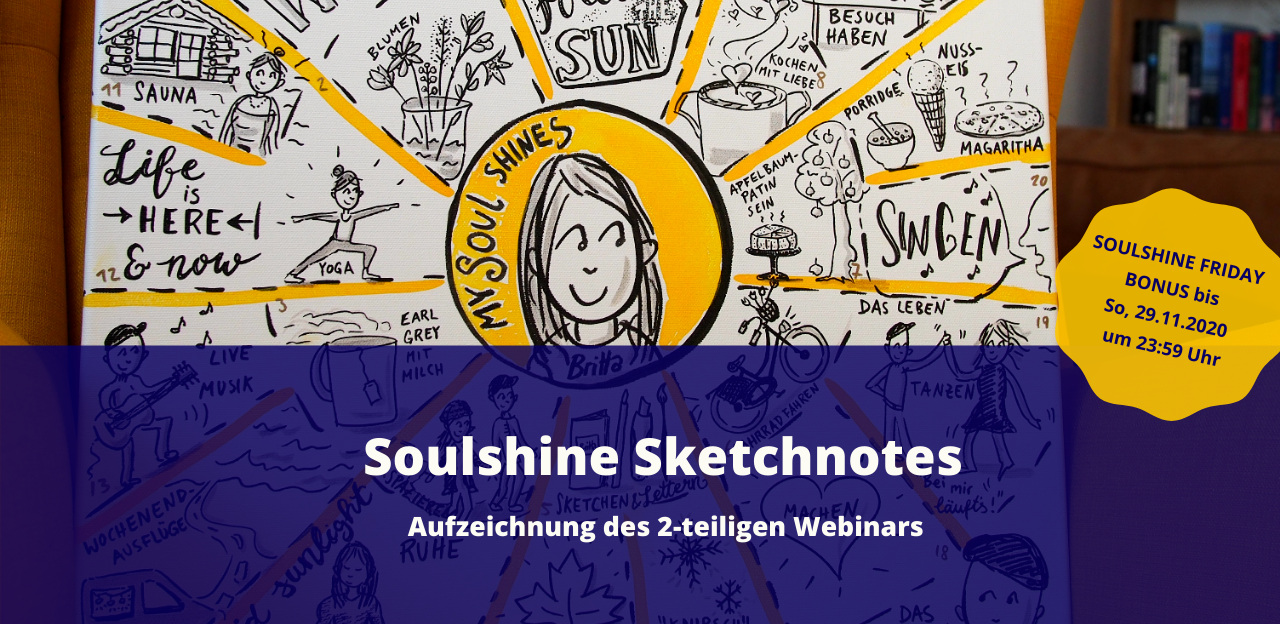 Teaser-Soulshine-Sketchnote-Aufzeichnung